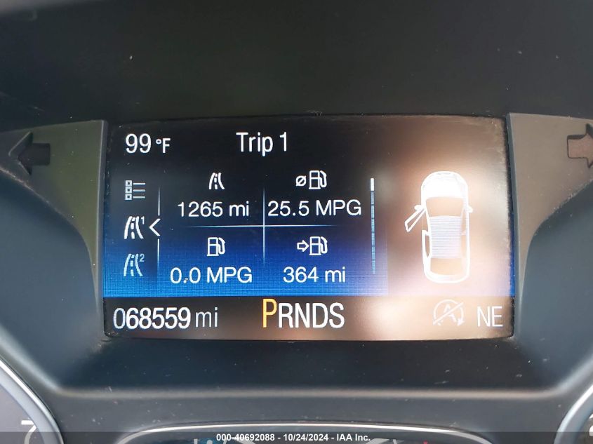 2018 FORD ESCAPE SE