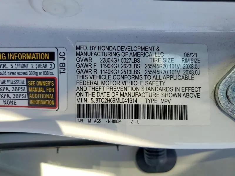 2021 ACURA RDX A-SPEC  