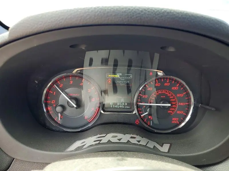 2015 SUBARU WRX   