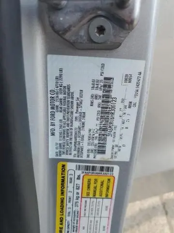 2017 FORD FUSION TITANIUM HEV  