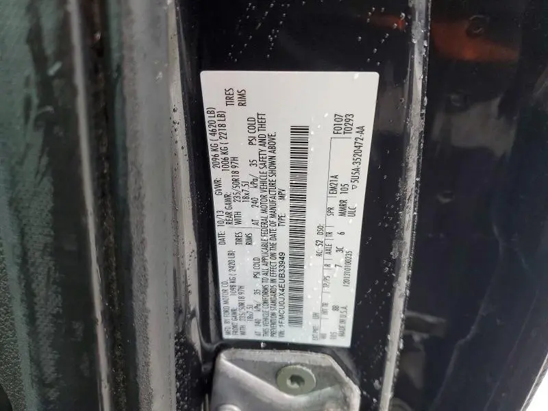 2014 FORD ESCAPE TITANIUM  