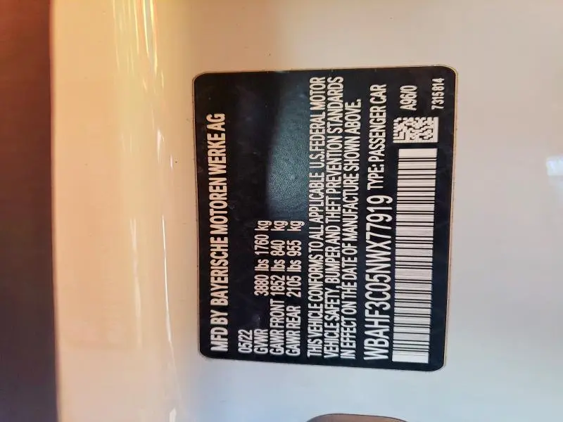 2022 BMW Z4 SDRIVE30I  