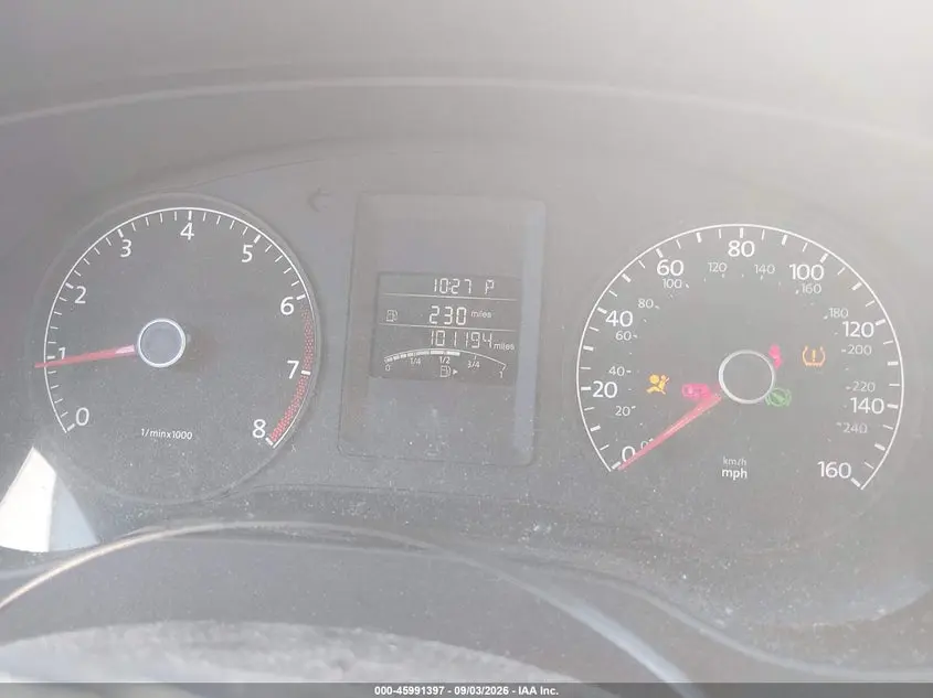 2013 VOLKSWAGEN JETTA 2.0L S