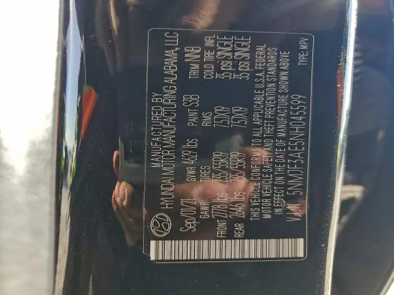 2022 HYUNDAI TUCSON SEL  