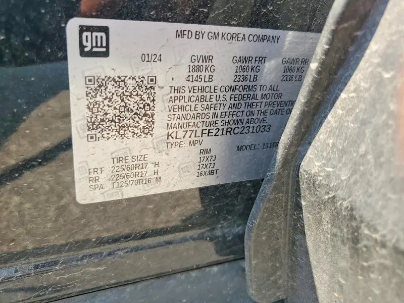 2024 CHEVROLET TRAX LS  