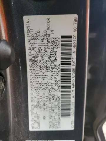 2011 TOYOTA TACOMA DOUBLE CAB PRERUNNER LONG BED  