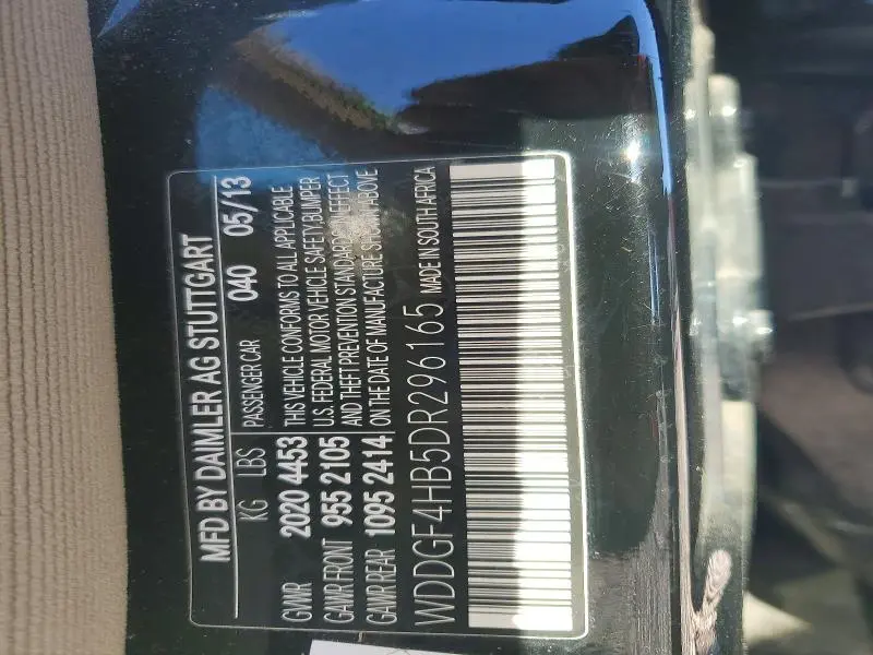 2013 MERCEDES-BENZ C 250  