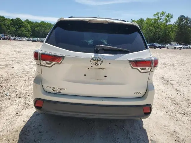 2015 TOYOTA HIGHLANDER XLE  
