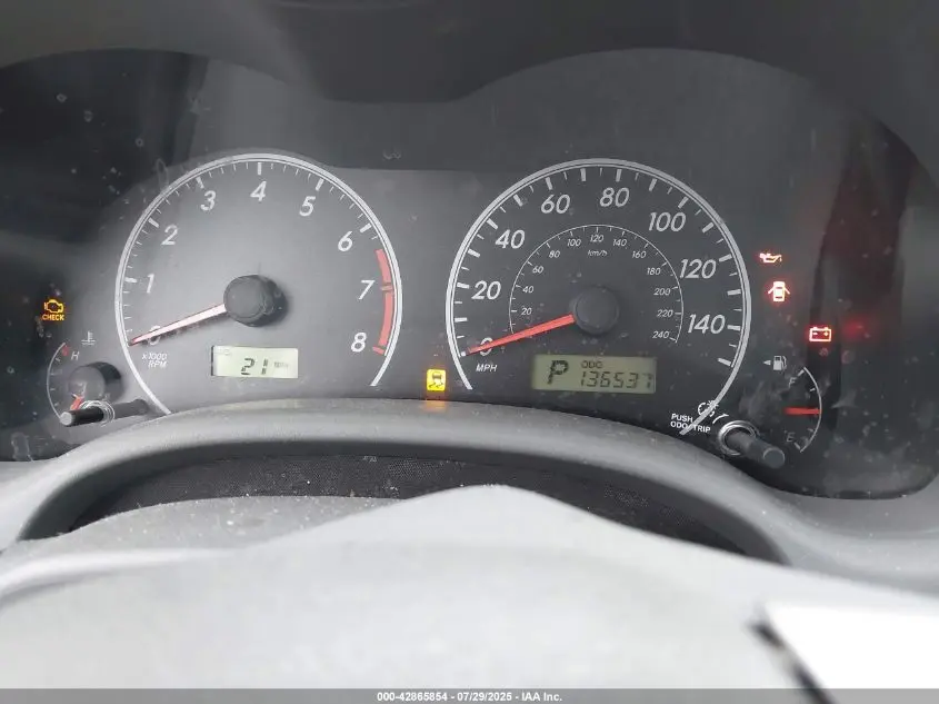 2010 TOYOTA COROLLA LE