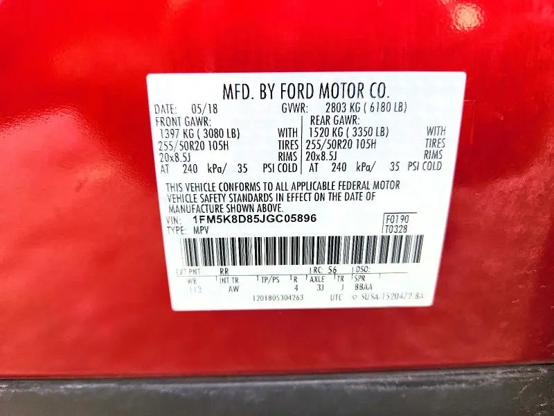 2018 FORD EXPLORER XLT  