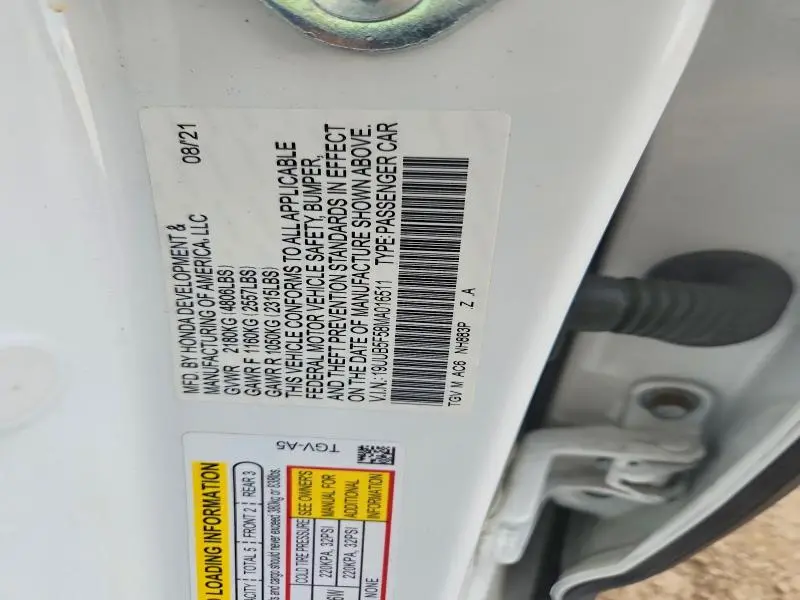 2021 ACURA TLX TECH A  