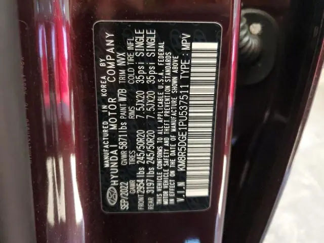 2023 HYUNDAI PALISADE LIMITED  