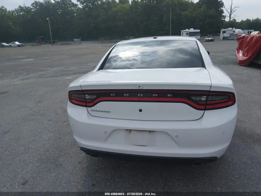 2019 DODGE CHARGER POLICE RWD