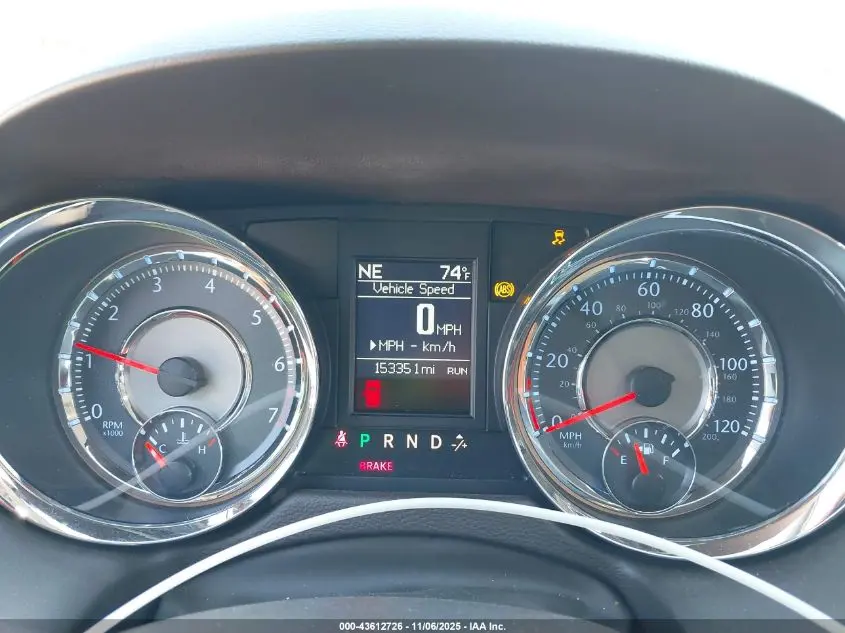 2016 CHRYSLER TOWN & COUNTRY TOURING