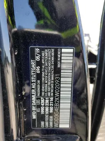 2019 MERCEDES-BENZ A 220  
