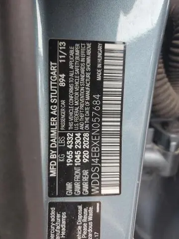 2014 MERCEDES-BENZ CLA 250  