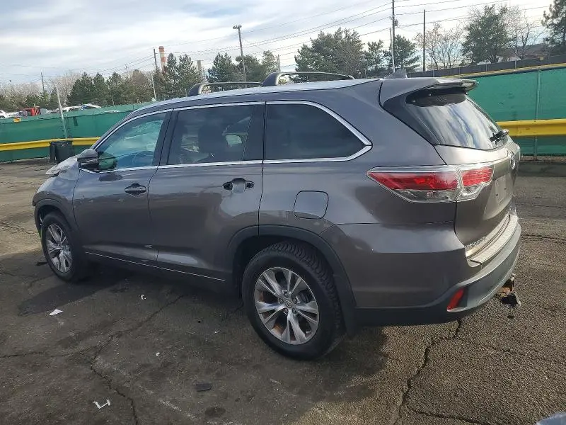 2015 TOYOTA HIGHLANDER XLE  