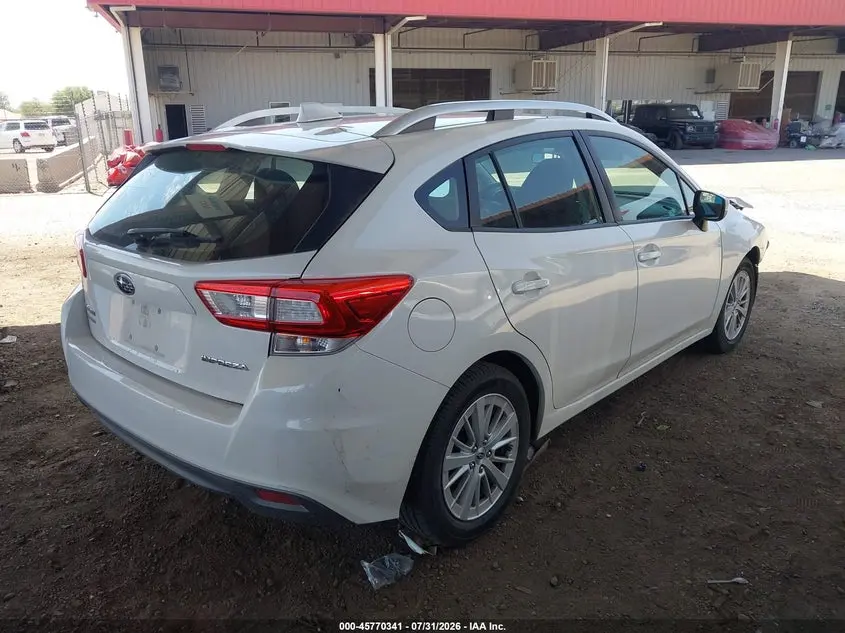 2018 SUBARU IMPREZA 2.0I PREMIUM