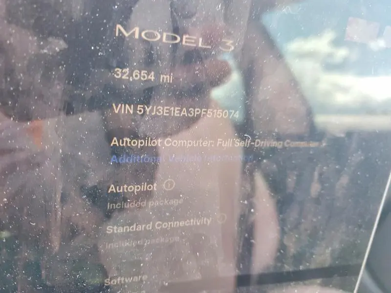 2023 TESLA MODEL 3   