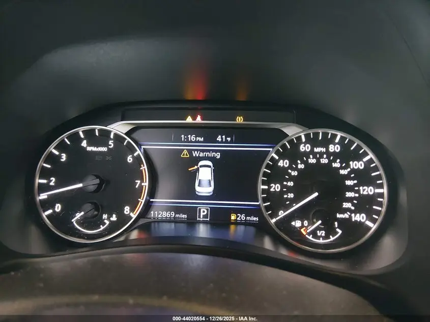 2020 NISSAN ALTIMA S FWD