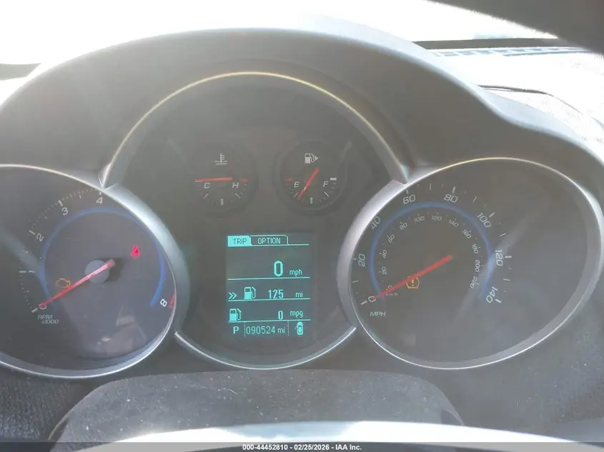 2016 CHEVROLET CRUZE LIMITED 1LT AUTO