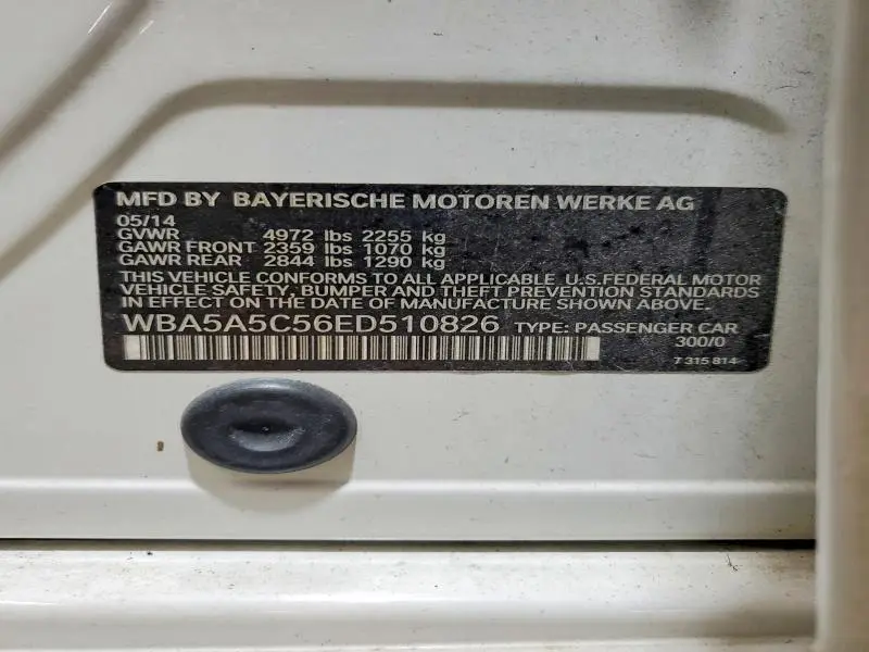 2014 BMW 528 I  