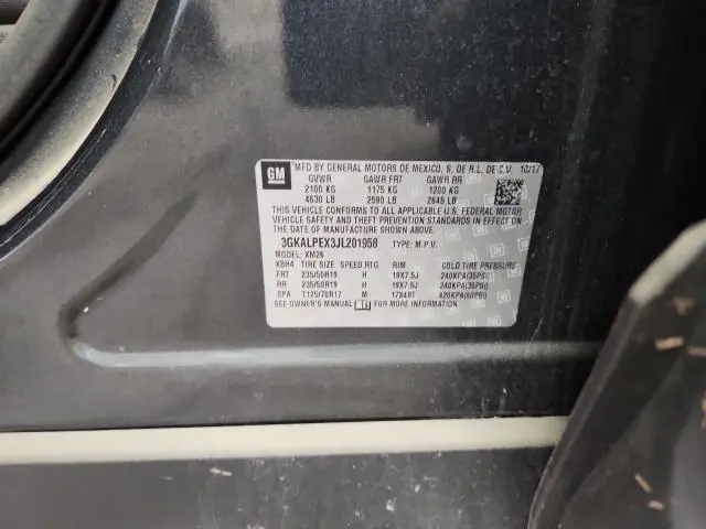 2018 GMC TERRAIN SLT  