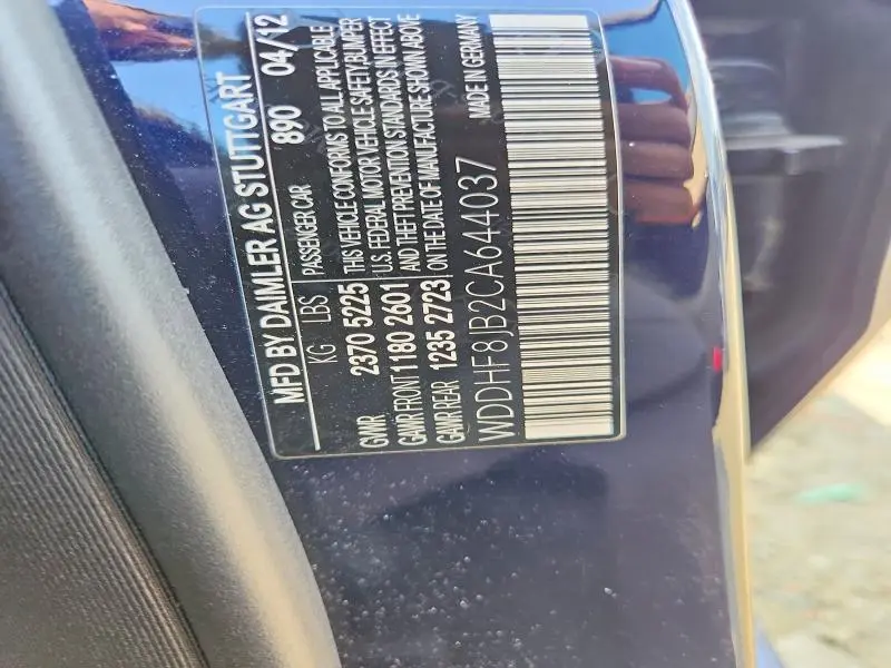 2012 MERCEDES-BENZ E 350 4MATIC  