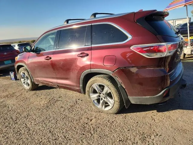 2015 TOYOTA HIGHLANDER HYBRID LIMITED  