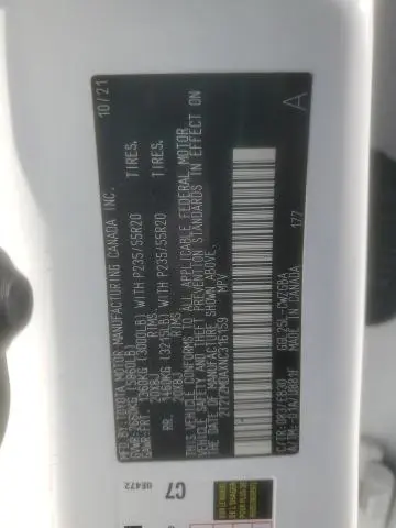 2022 LEXUS RX 350 F SPORT  