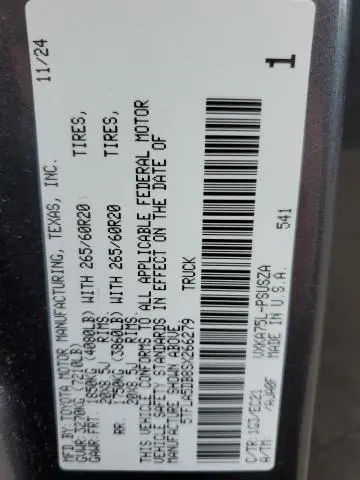 2025 TOYOTA TUNDRA CREWMAX SR  