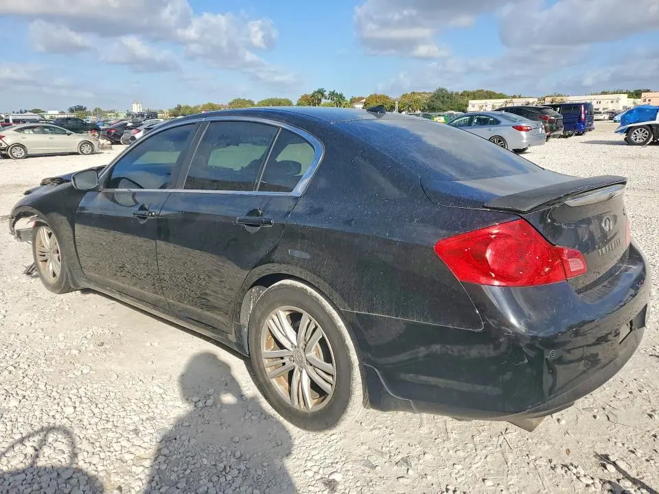 2012 INFINITI G37 BASE  