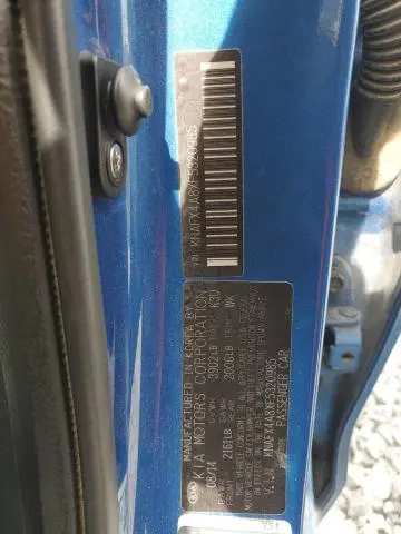 2015 KIA FORTE EX  