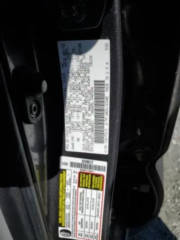 2012 TOYOTA TACOMA DOUBLE CAB  