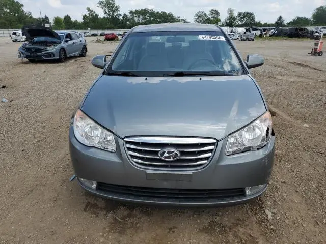 2010 HYUNDAI ELANTRA BLUE  