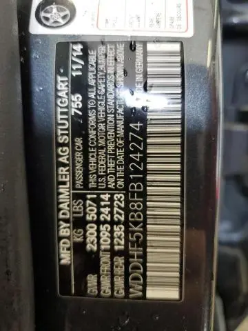 2015 MERCEDES-BENZ E 350  