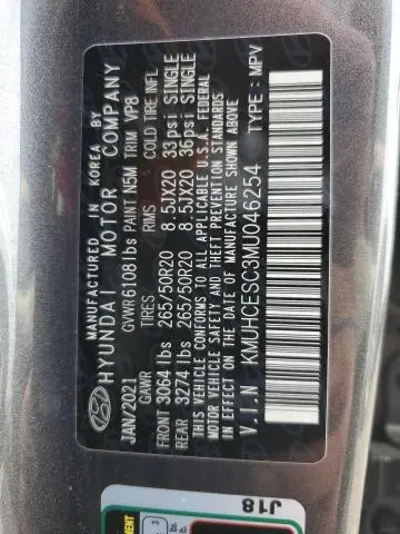 2021 GENESIS GV80 BASE  