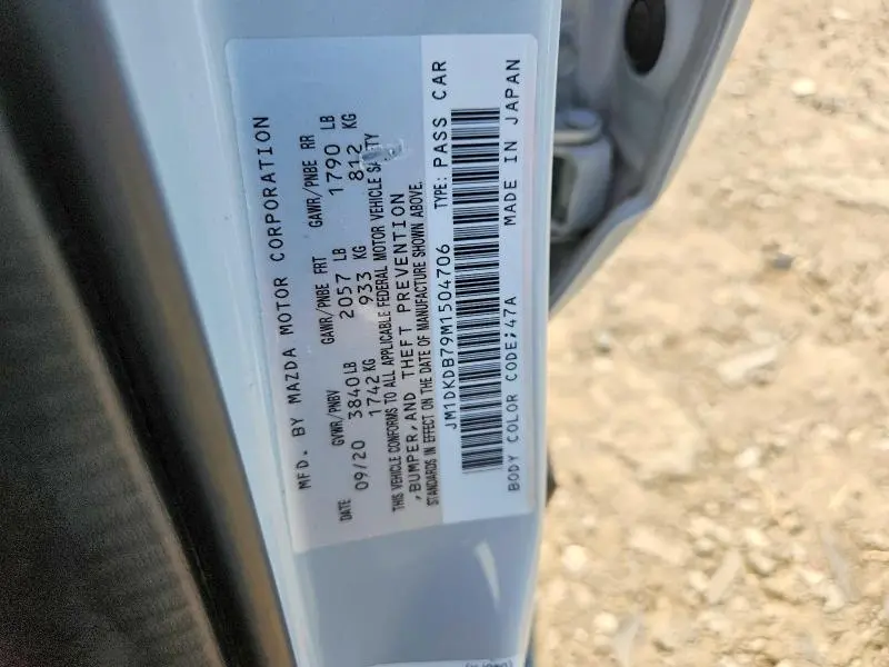2021 MAZDA CX-3 SPORT  