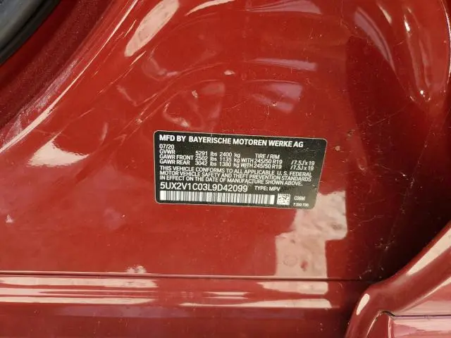 2020 BMW X4 XDRIVE30I  