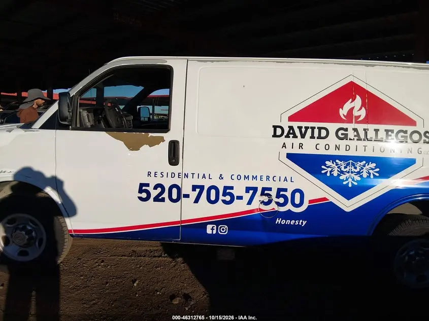 2012 CHEVROLET EXPRESS 2500 WORK VAN