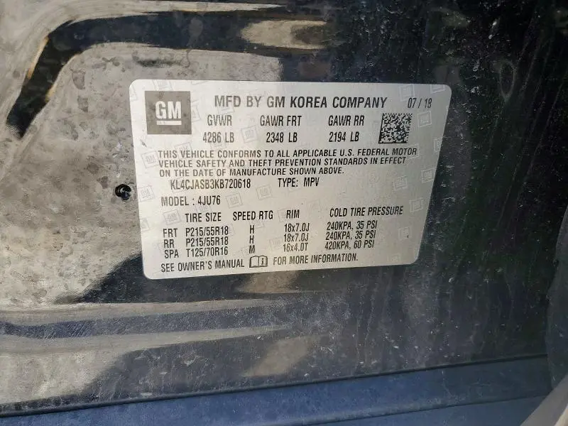 2019 BUICK ENCORE PREFERRED  