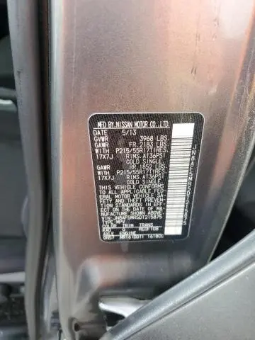 2013 NISSAN JUKE S  