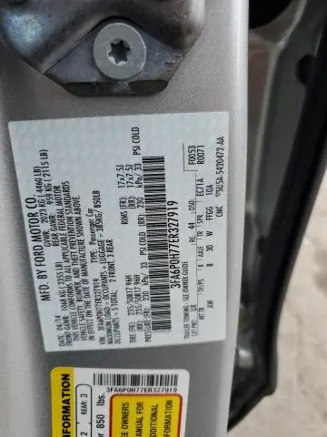 2014 FORD FUSION SE  