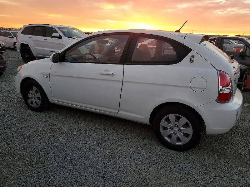 2010 HYUNDAI ACCENT BLUE  