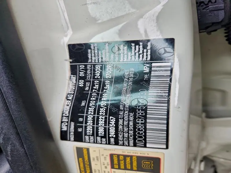 2011 MERCEDES-BENZ GLK 350 4MATIC  