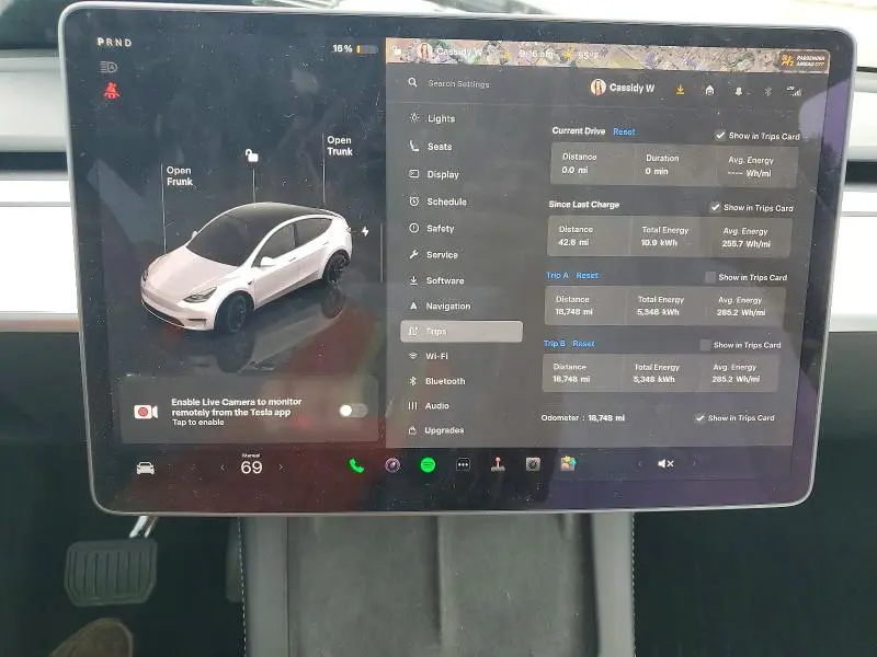 2025 TESLA MODEL Y   