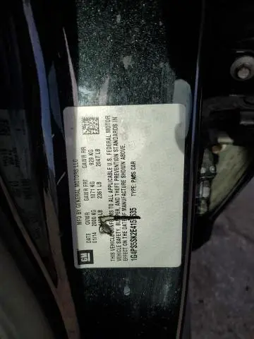 2014 BUICK VERANO   