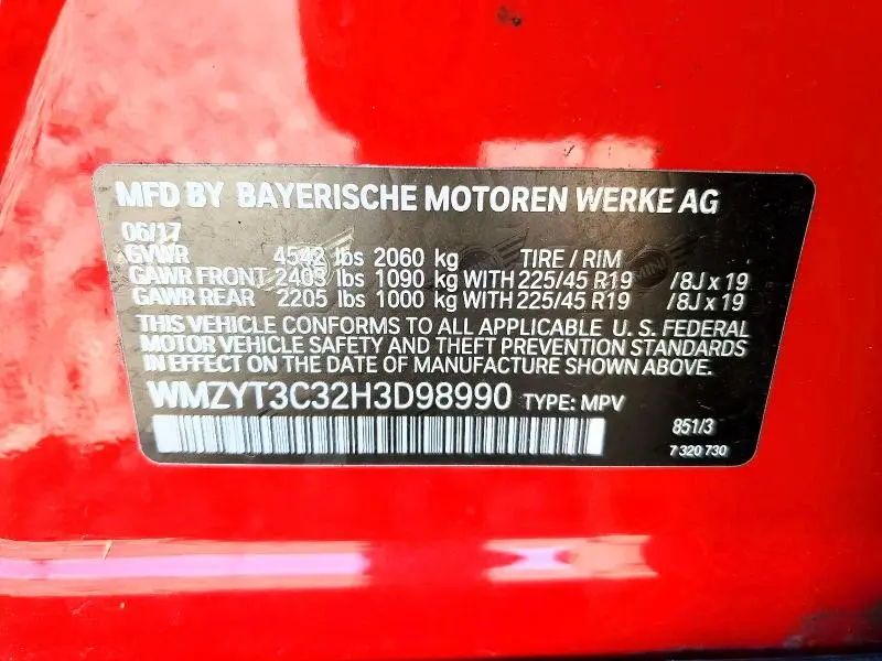 2017 MINI COOPER S COUNTRYMAN  