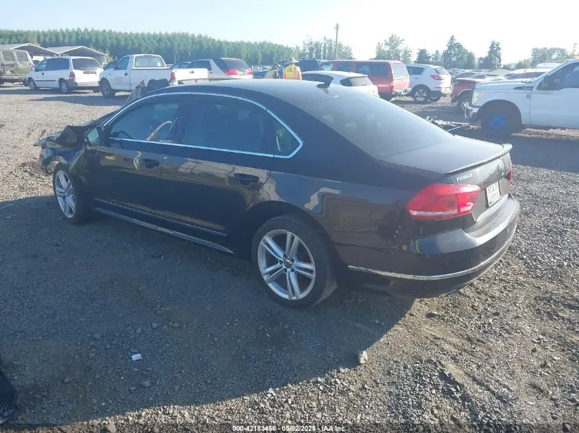 2013 VOLKSWAGEN PASSAT 2.0L TDI SEL PREMIUM