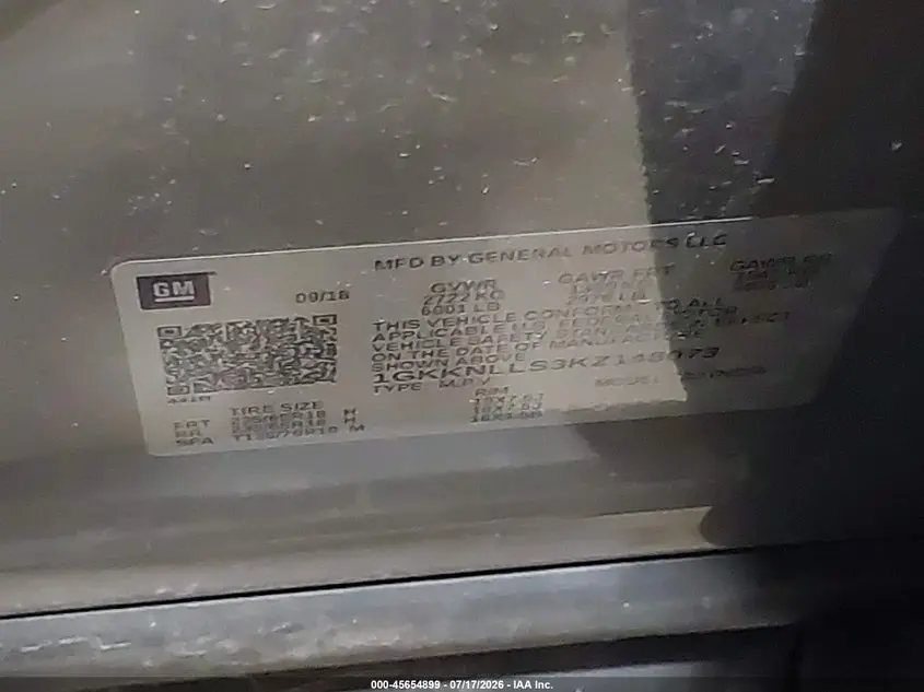 2019 GMC ACADIA SLE-2